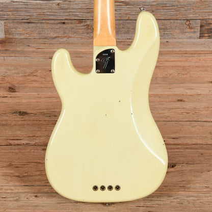 Fender Custom Shop Postmodern P/J Bass Vintage White Bass Guitars / 4-String