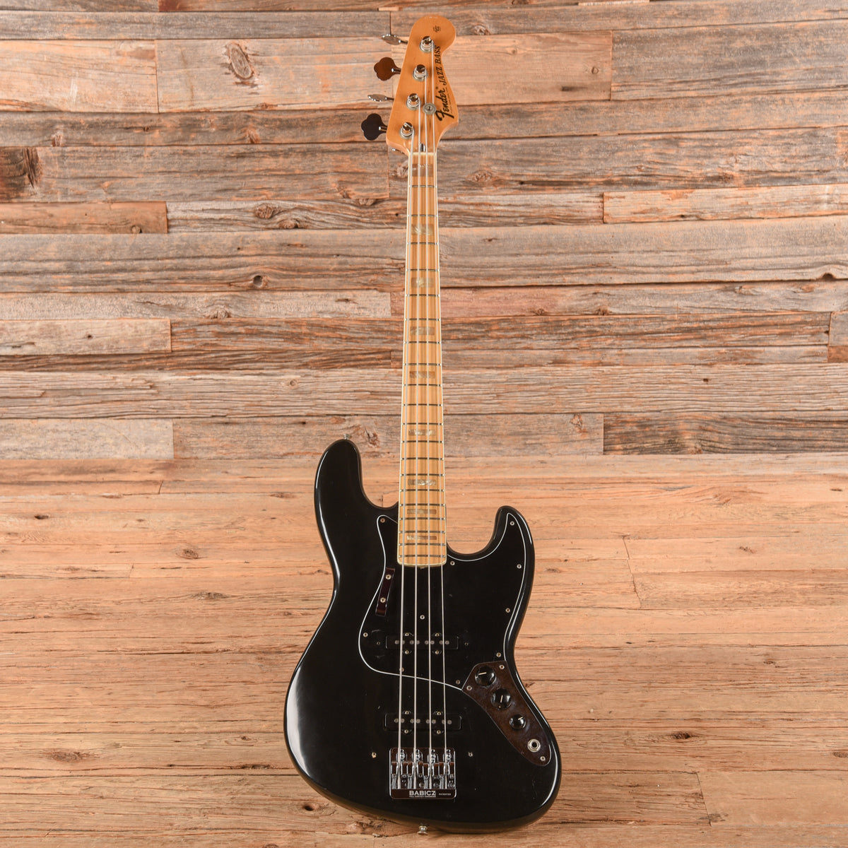 Fender Jazz Bass Black 1979 Bass Guitars / 4-String