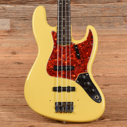 Fender Jazz Bass Olympic White Refin 1965 Bass Guitars / 4-String