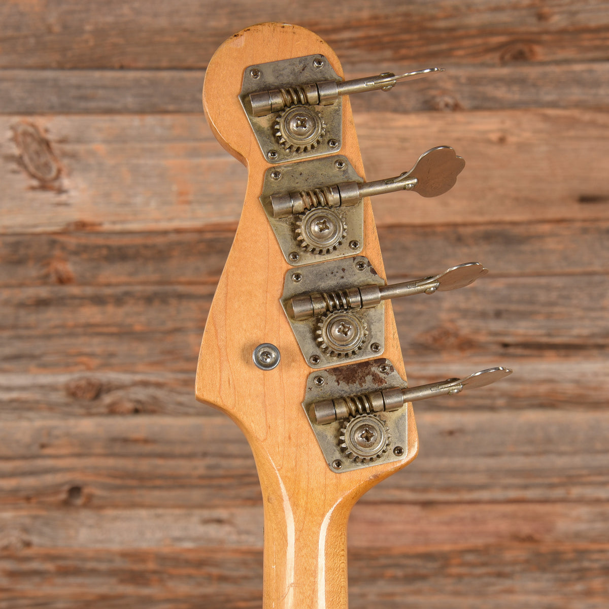 Fender Jazz Bass Olympic White Refin 1965 Bass Guitars / 4-String