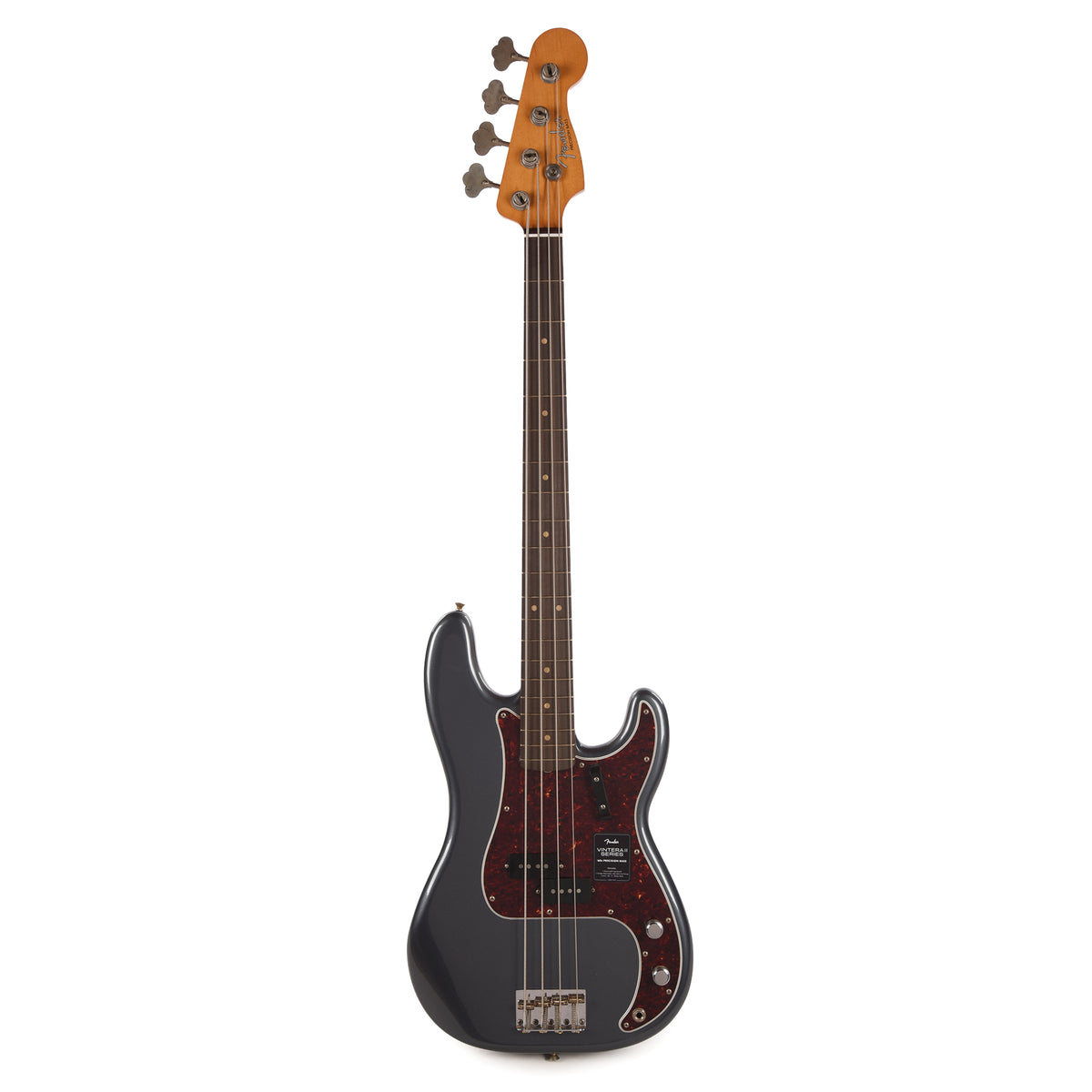 Fender Limited Edition Vintera II Road Worn '60s Precision Bass Charcoal Frost Metallic Bass Guitars / 4-String