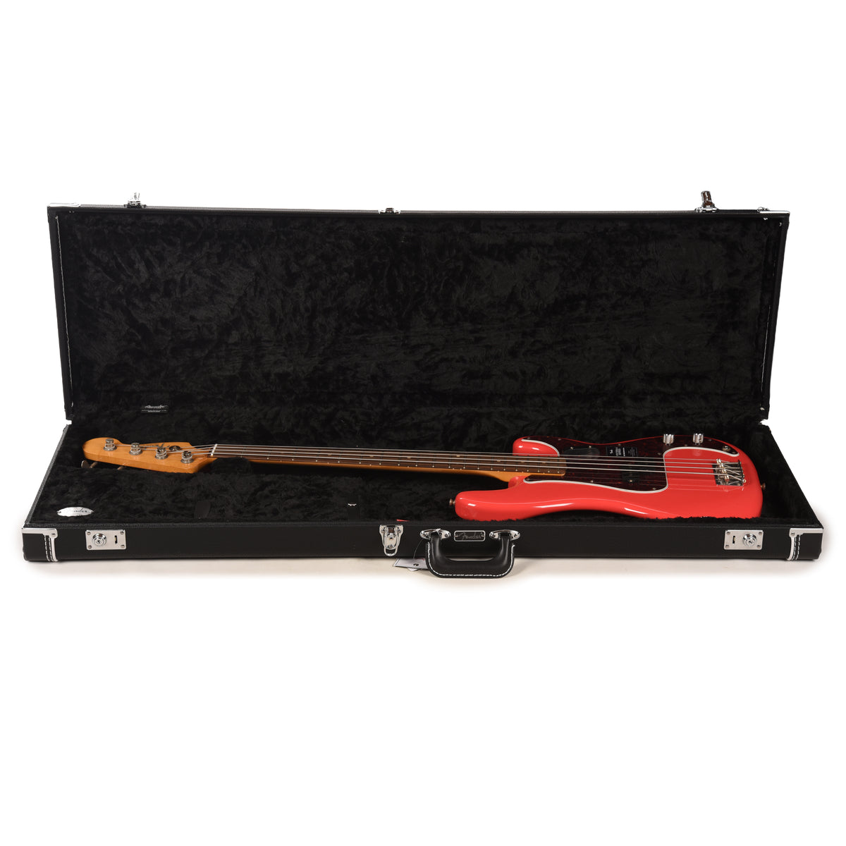 Fender Limited Edition Vintera II Road Worn '60s Precision Bass Fiesta Red Bass Guitars / 4-String