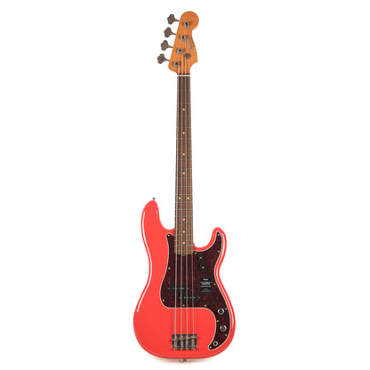 Fender Limited Edition Vintera II Road Worn '60s Precision Bass Fiesta Red Bass Guitars / 4-String