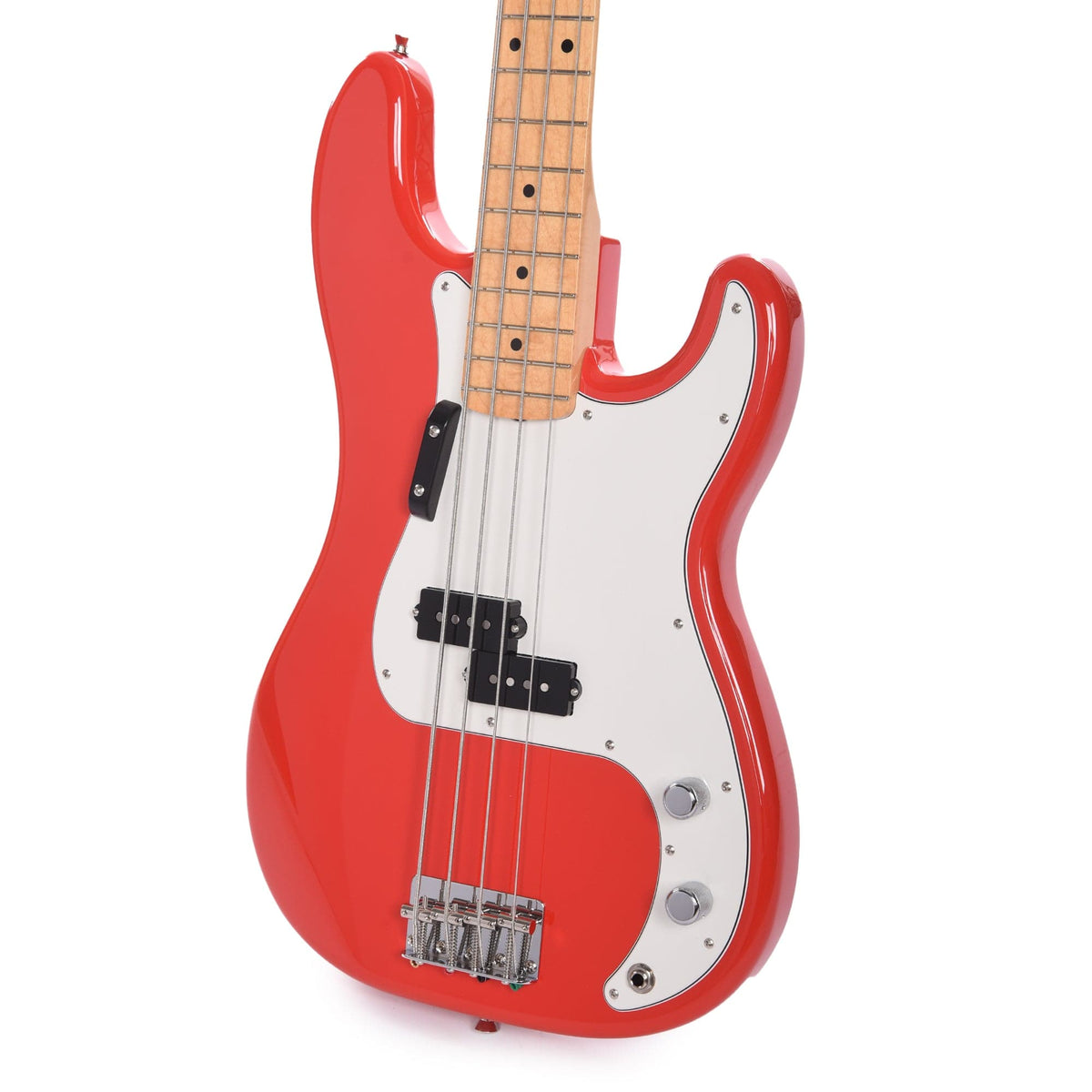 Fender Made in Japan Limited International Color Series Precision Bass Morocco Red Bass Guitars / 4-String