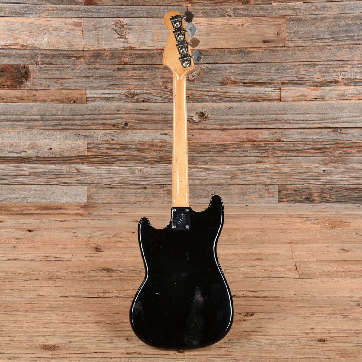 Fender Musicmaster Bass Black 1978 Bass Guitars / 4-String