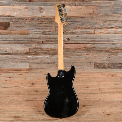 Fender Musicmaster Bass Black 1978 Bass Guitars / 4-String