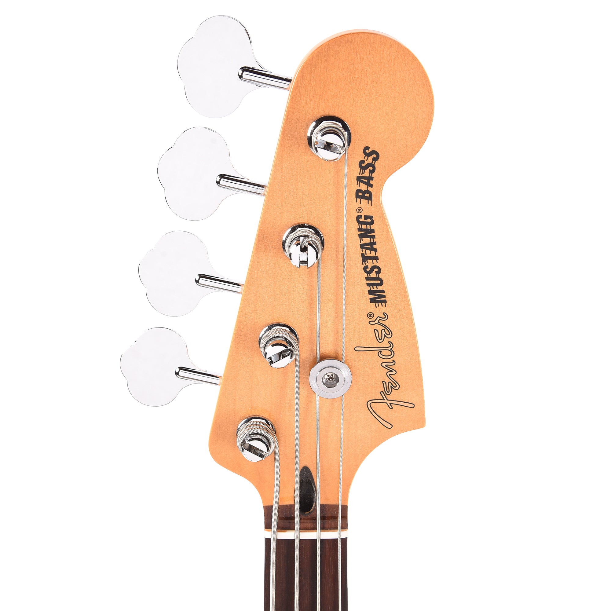 Fender Player II Mustang Bass PJ Hialeah Yellow Bass Guitars / 4-String