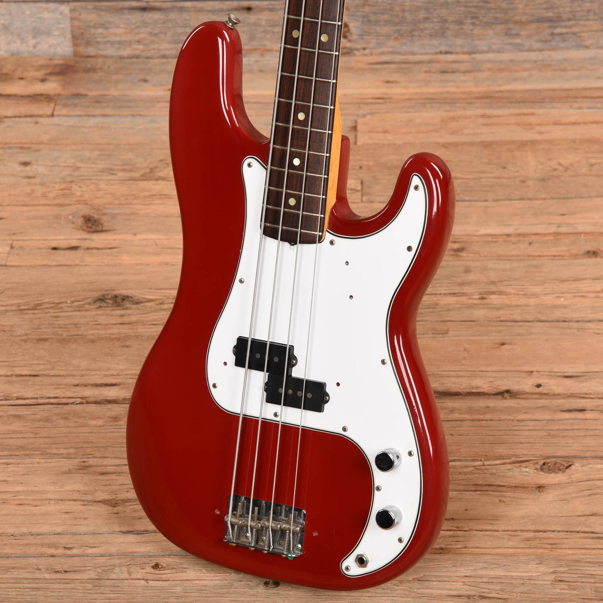 Fender Precision Bass Dakota Red Refin 1965 Bass Guitars / 4-String