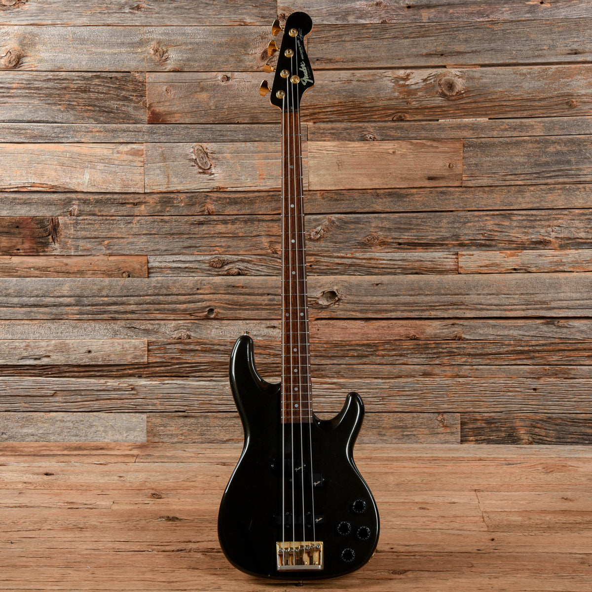 Fender Precision Bass Lyte Charcoal Metallic 1989 Bass Guitars / 4-String