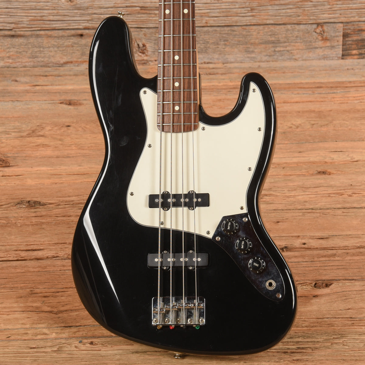 Fender Standard Jazz Bass Black 1991 Bass Guitars / 4-String