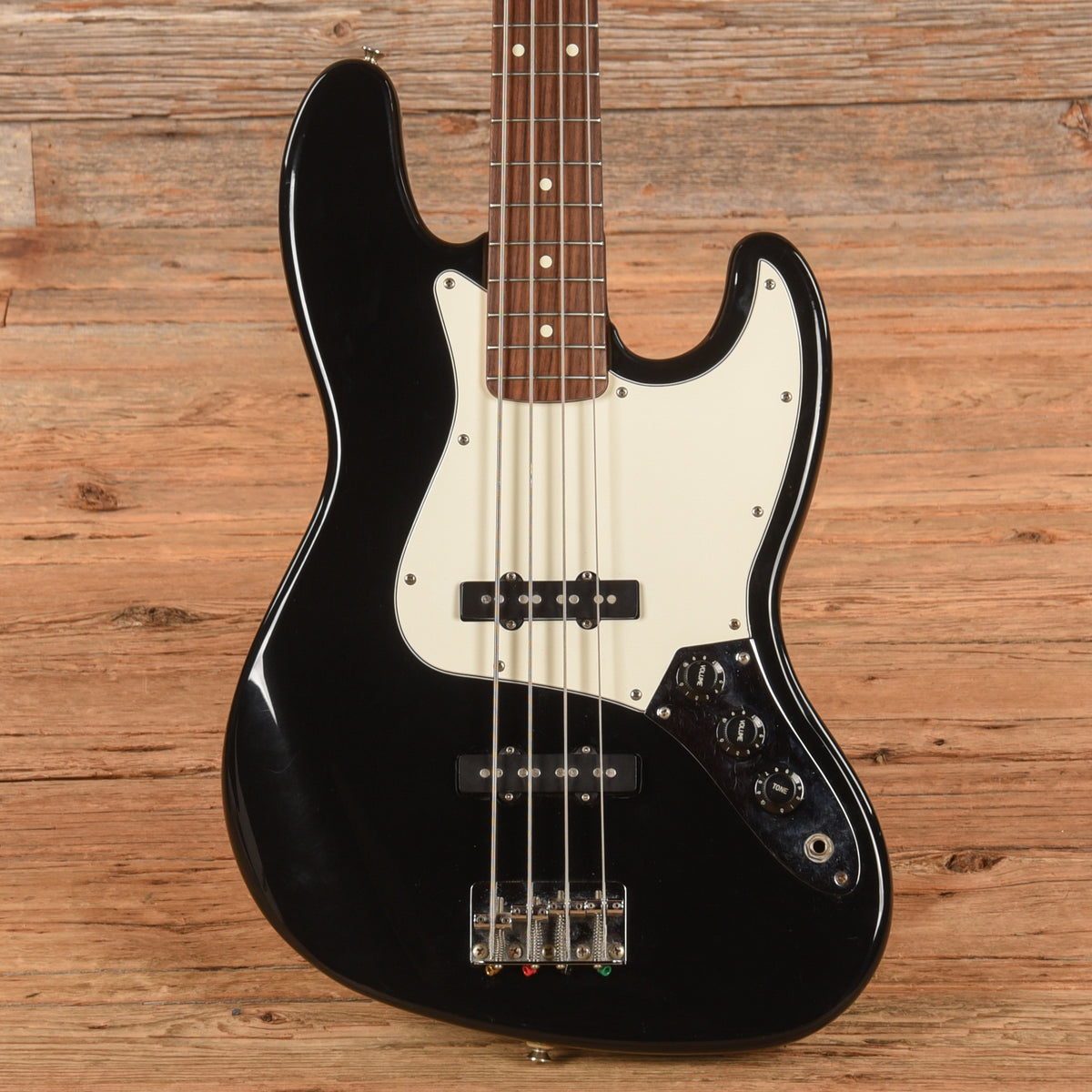 Fender Standard Jazz Bass Black 1991 Bass Guitars / 4-String