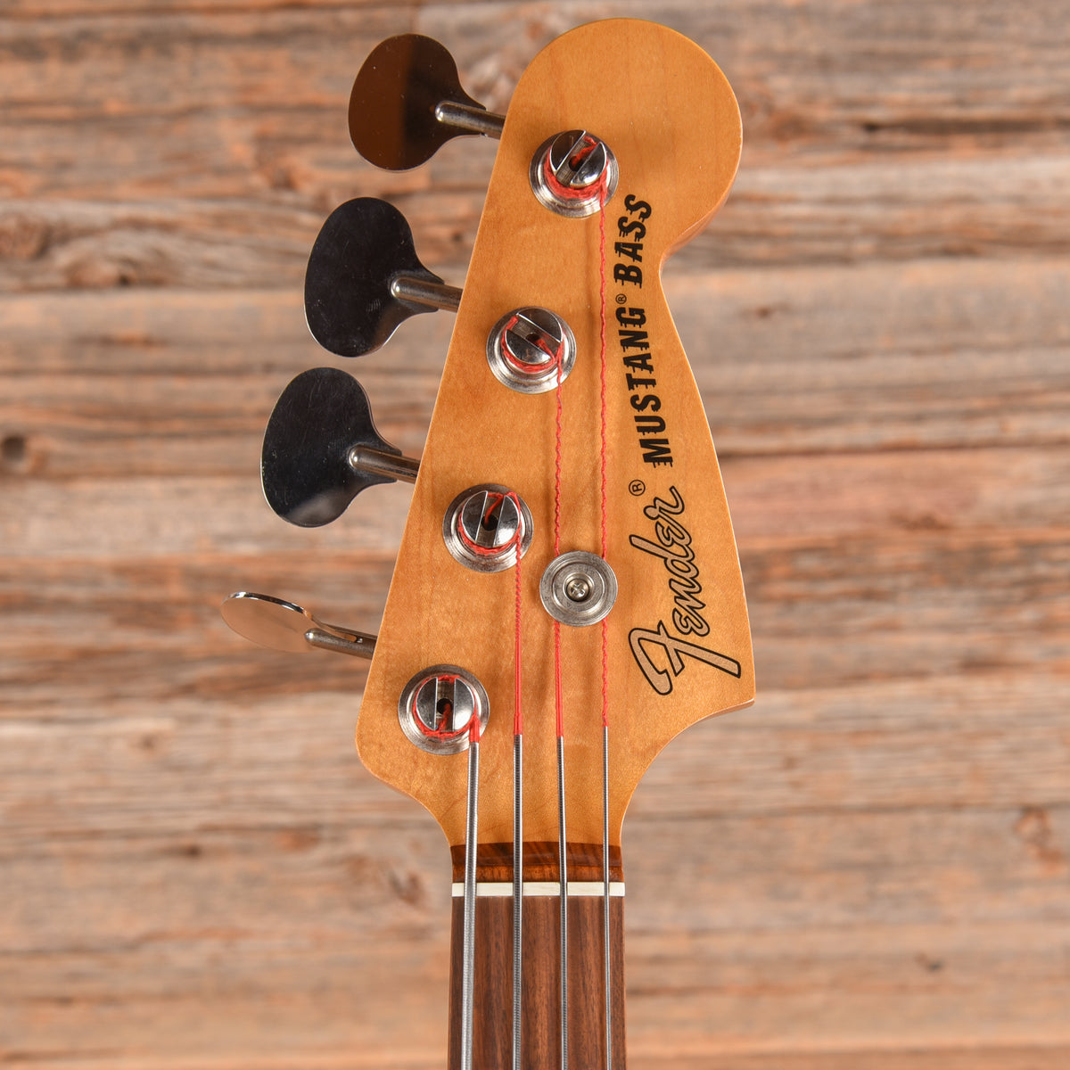 Fender Vintera '60s Mustang Bass Fiesta Red 2019 Bass Guitars / 4-String
