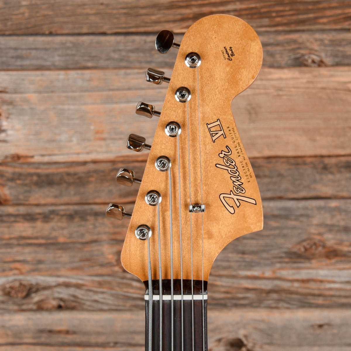 Fender Vintera II 60s Bass VI Fiesta Red 2022 Bass Guitars / 4-String