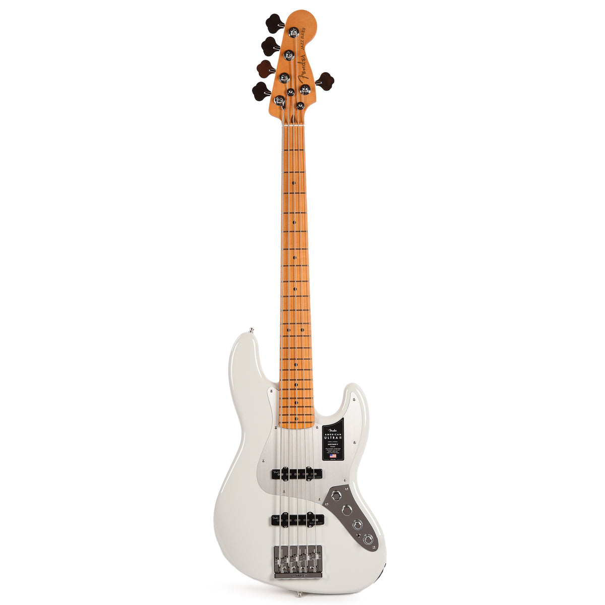 Fender American Ultra II Jazz Bass V Avalanche Bass Guitars / 5-String or More