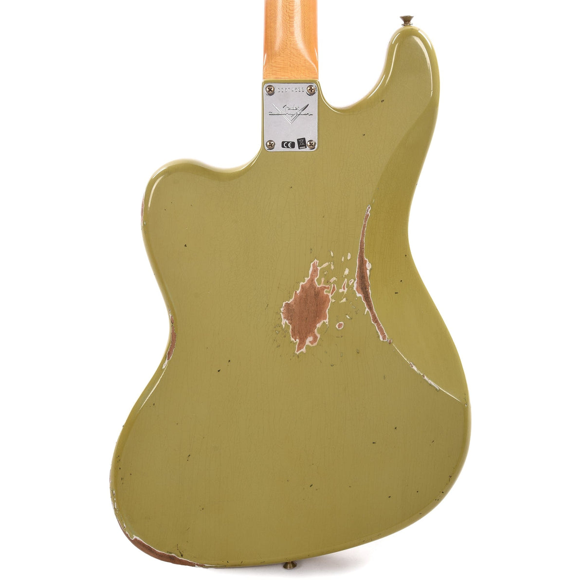 Fender Custom Shop 1962 Bass VI Heavy Relic Super Aged Appliance Green Bass Guitars / 5-String or More
