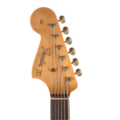 Fender Custom Shop 1962 Bass VI Journeyman Relic Aged Surf Burst Sparkle LEFTY Bass Guitars / 5-String or More