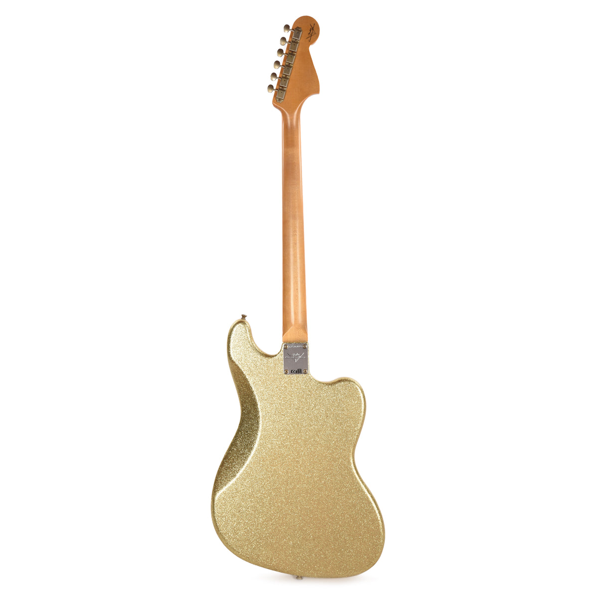 Fender Custom Shop 1962 Bass VI Journeyman Relic Aged Surf Burst Sparkle LEFTY Bass Guitars / 5-String or More