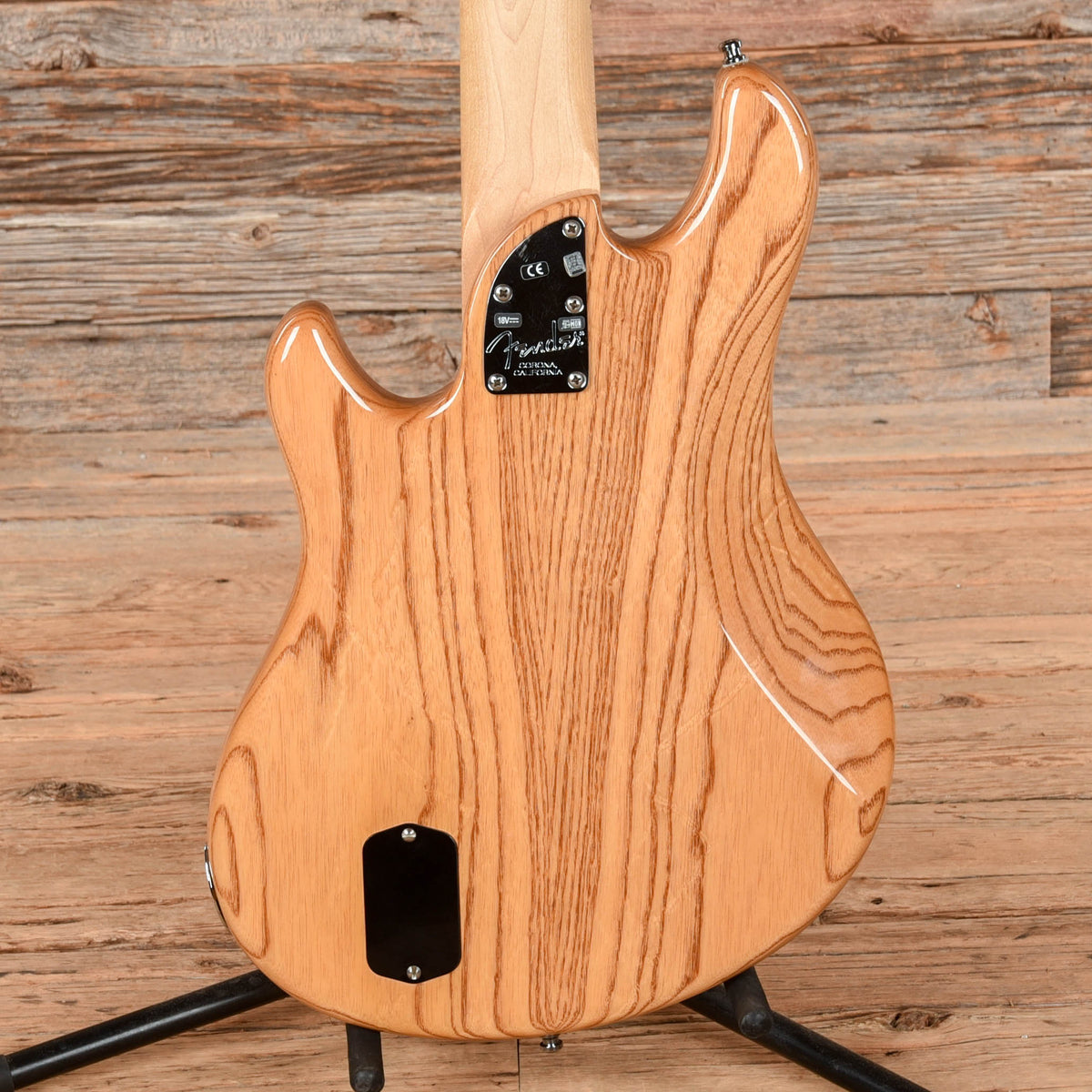 Fender American Deluxe Dimension Bass V Natural 2013 Bass Guitars