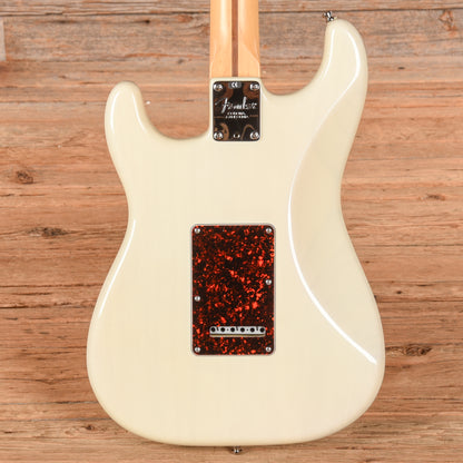 Fender American Deluxe Stratocaster White Blonde 2001 Electric Guitars