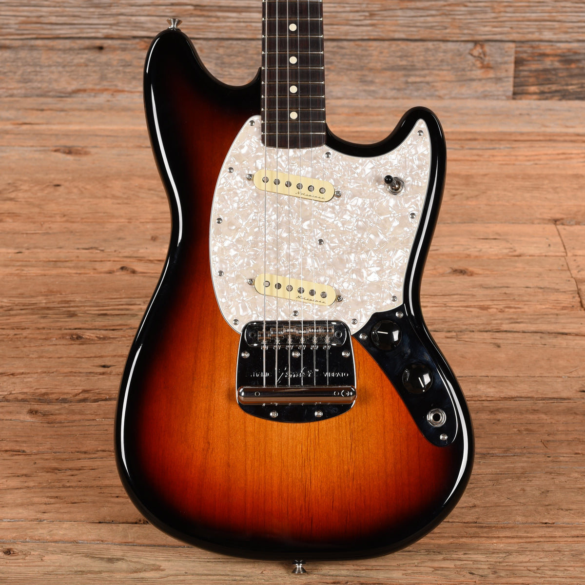 Fender American Performer Mustang Sunburst 2024 Electric Guitars