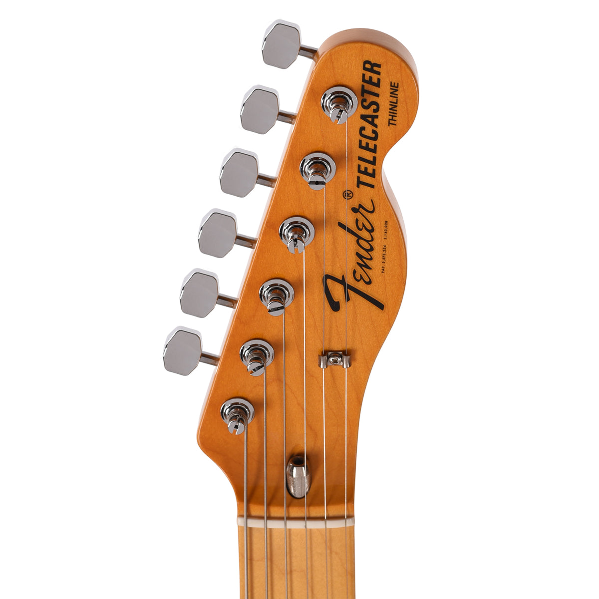 Fender American Vintage II 1972 Telecaster Thinline Candy Apple Red Electric Guitars