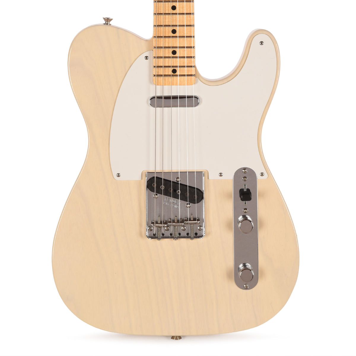 Fender Custom Shop 1955 Telecaster "Chicago Special" Deluxe Closet Classic Super Aged White Blonde Electric Guitars