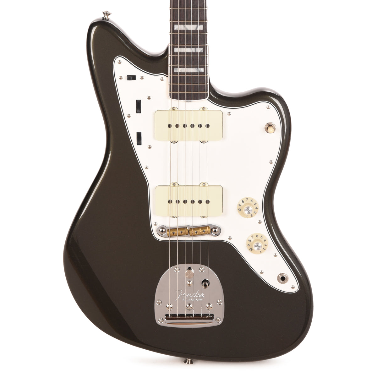 Fender Custom Shop 1966 Jazzmaster "Chicago Special" Deluxe Closet Classic Super Aged Charcoal Frost Metallic Electric Guitars