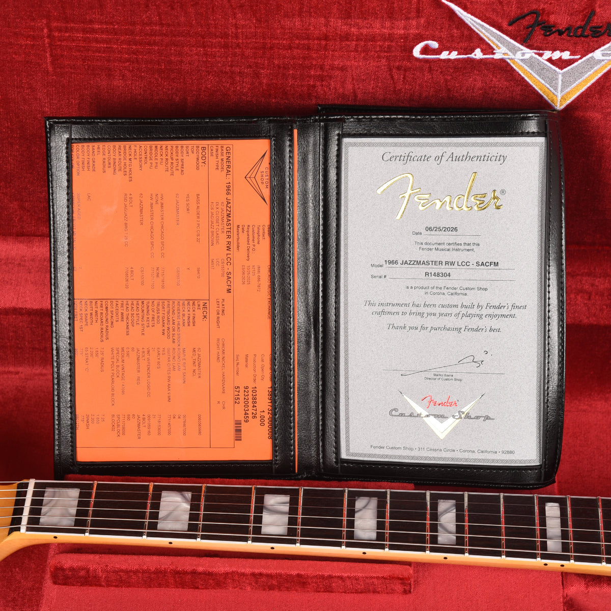 Fender Custom Shop 1966 Jazzmaster "Chicago Special" Deluxe Closet Classic Super Aged Charcoal Frost Metallic Electric Guitars