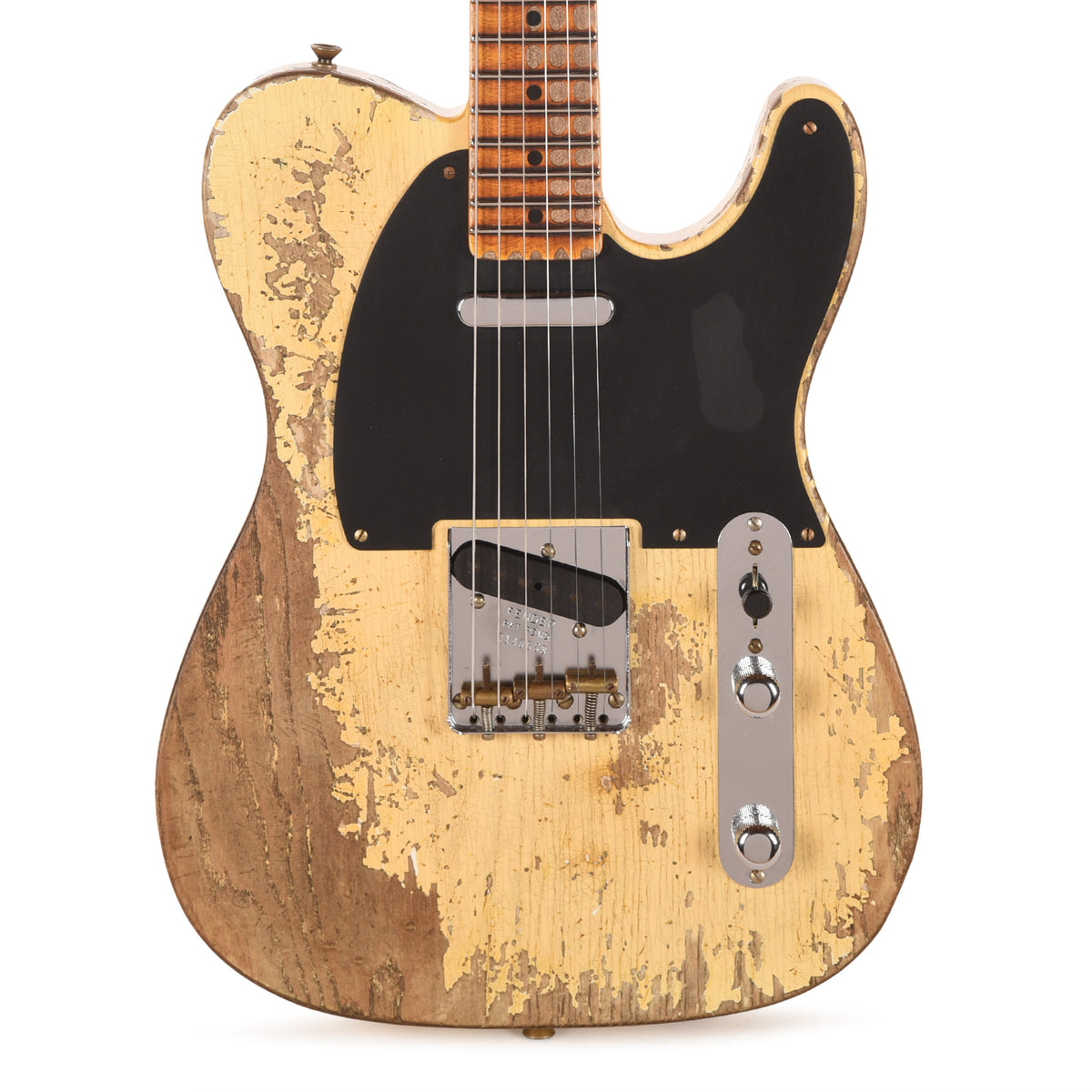 Fender Custom Shop 2026 Time Machine 1951 Telecaster Super Heavy Relic Aged Nocaster Blonde Super Heavy Relic Electric Guitars