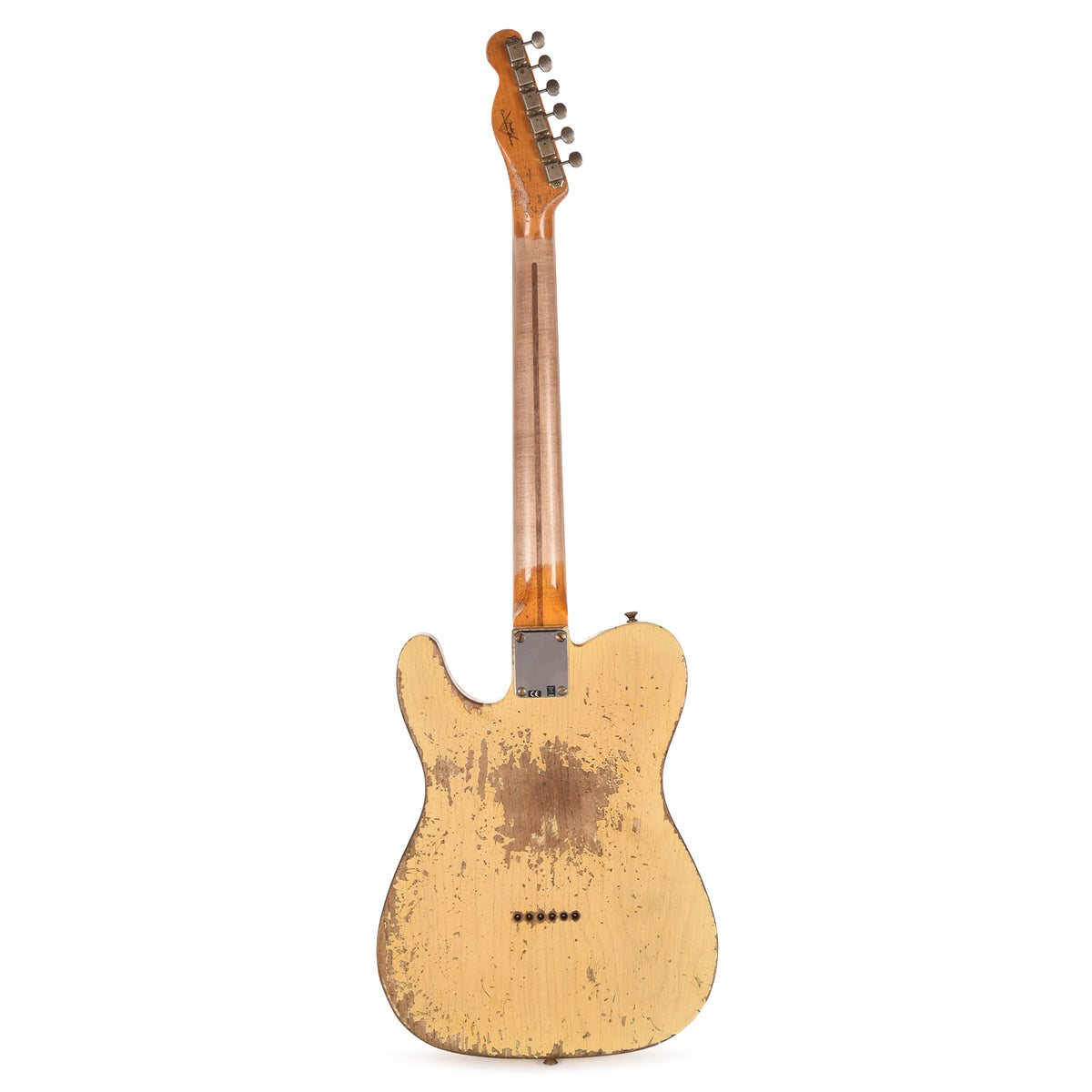 Fender Custom Shop 2026 Time Machine 1951 Telecaster Super Heavy Relic Aged Nocaster Blonde Super Heavy Relic Electric Guitars