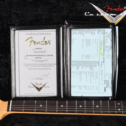 Fender Custom Shop 2026 Time Machine 1966 Stratocaster Deluxe Closet Classic Aged Target 3-Tone Sunburst Electric Guitars