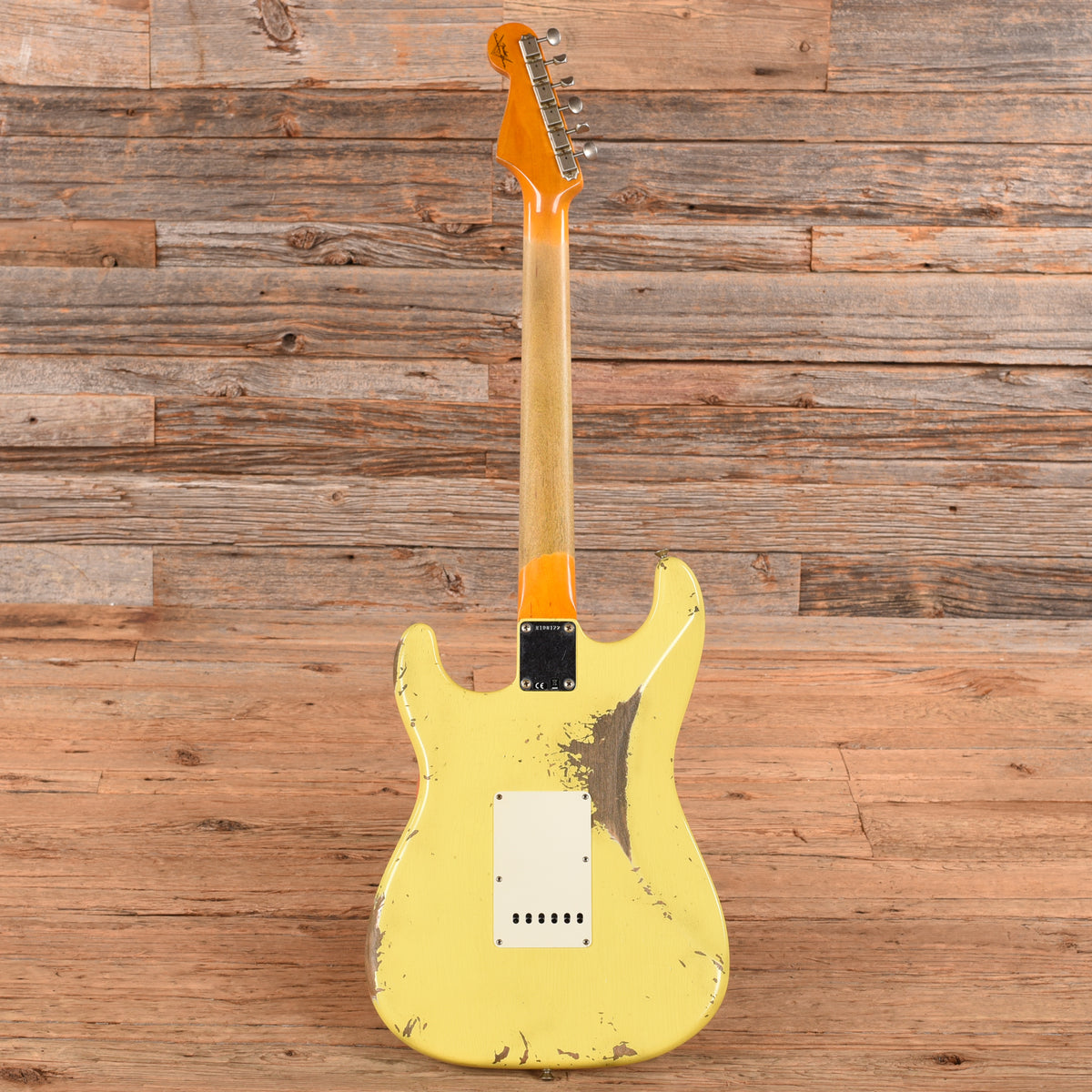 Fender Custom Shop '63 Stratocaster Reissue Heavy Relic Graffiti Yellow 2020 Electric Guitars