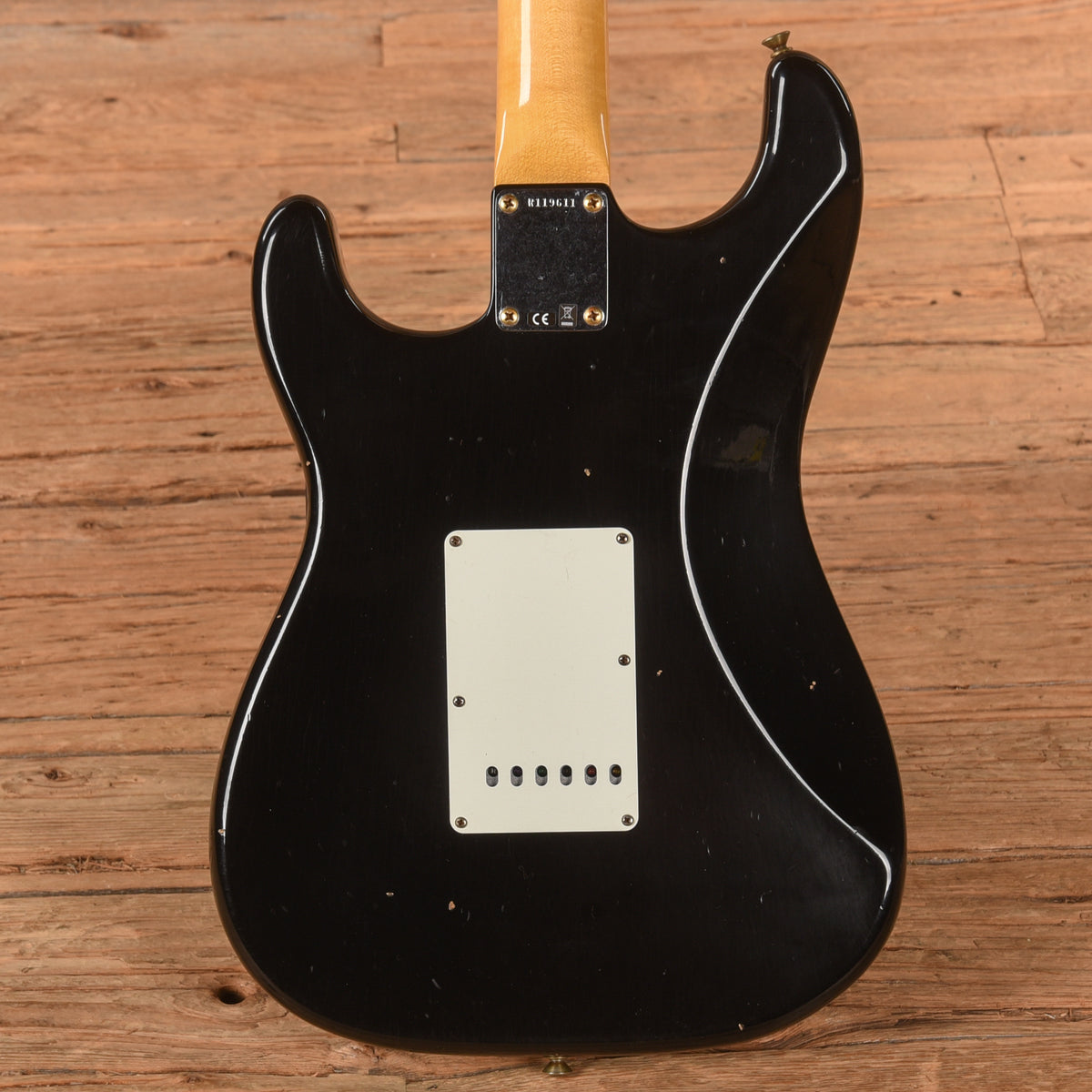 Fender Custom Shop '63 Stratocaster Reissue Journeyman Relic Black 2022 Electric Guitars