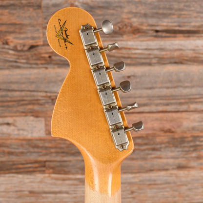 Fender Custom Shop '67 Stratocaster Heavy Relic Olympic White 2023 Electric Guitars