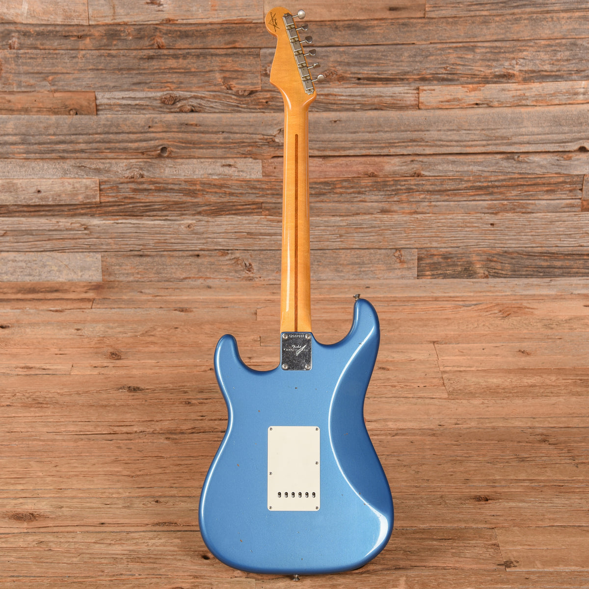 Fender Custom Shop Ancho Poblano '56 Stratocaster Journeyman Relic Lake Placid Blue 2019 Electric Guitars