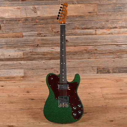 Fender Custom Shop Levi Perry Masterbuilt Telecaster Deluxe Metallic Green 2022 Electric Guitars