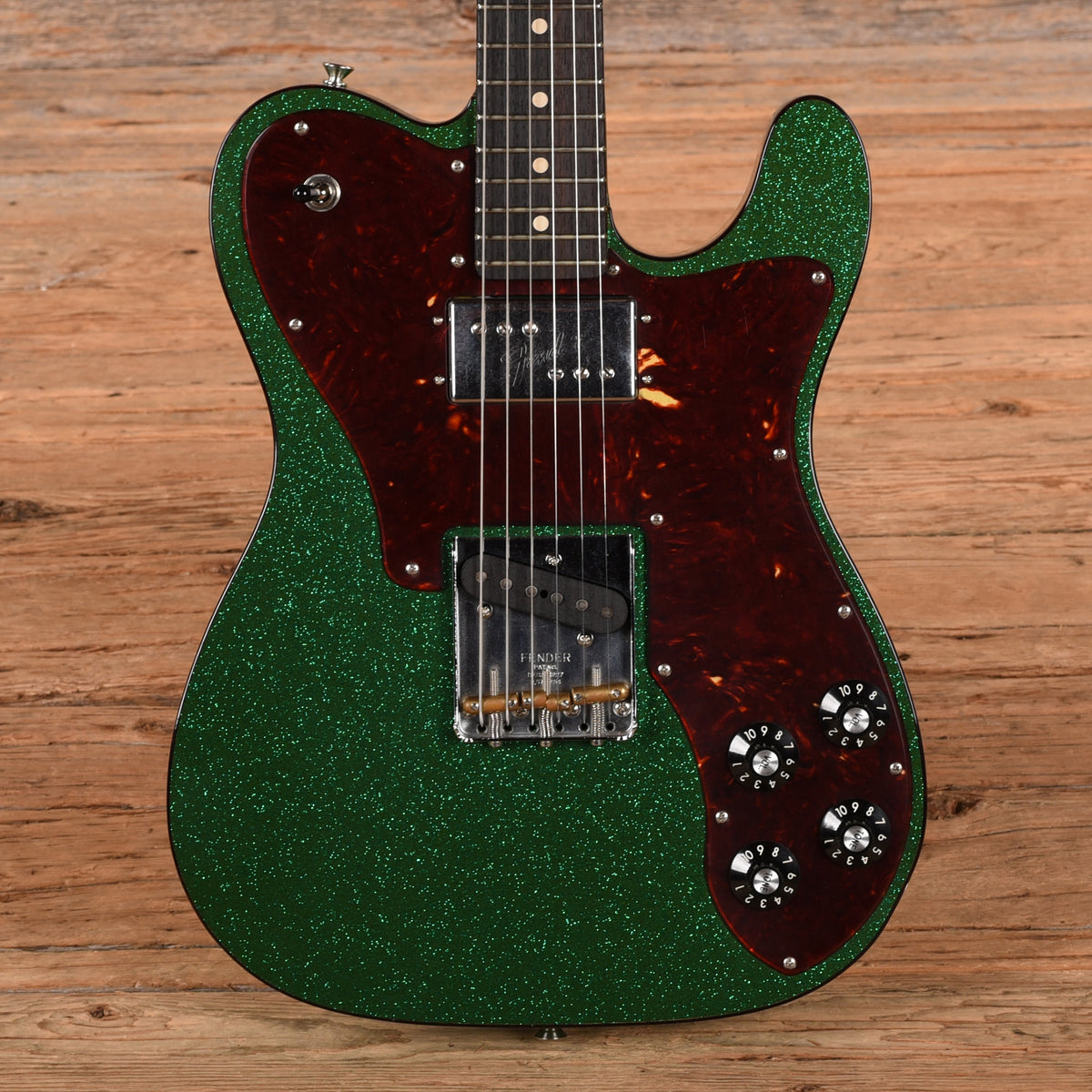 Fender Custom Shop Levi Perry Masterbuilt Telecaster Deluxe Metallic Green 2022 Electric Guitars