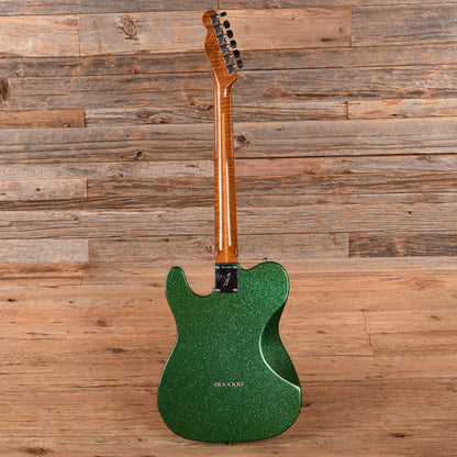 Fender Custom Shop Levi Perry Masterbuilt Telecaster Deluxe Metallic Green 2022 Electric Guitars