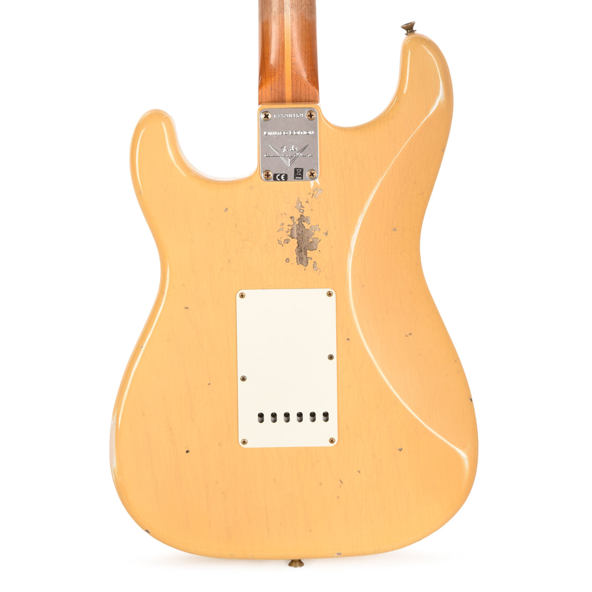 Fender Custom Shop Limited Edition '50s Dualmag II Compound Radius Stratocaster Relic Aged Nocaster Blonde Electric Guitars