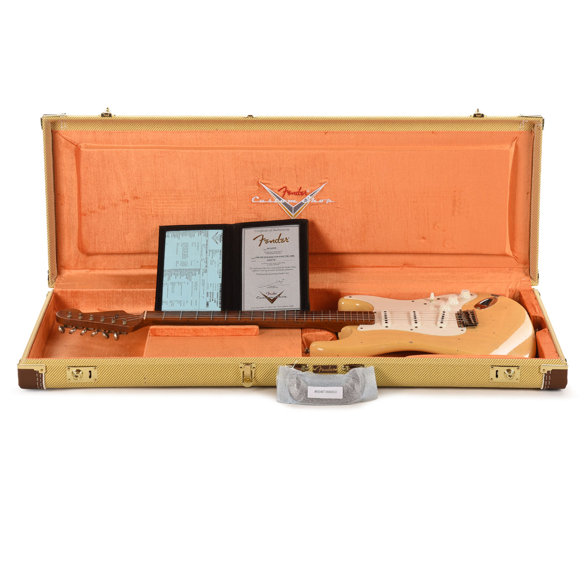 Fender Custom Shop Limited Edition '50s Dualmag II Compound Radius Stratocaster Relic Aged Nocaster Blonde Electric Guitars