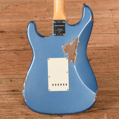 Fender Custom Shop LTD 67 HSS Stratocaster Heavy Relic Lake Placid Blue 2024 Electric Guitars