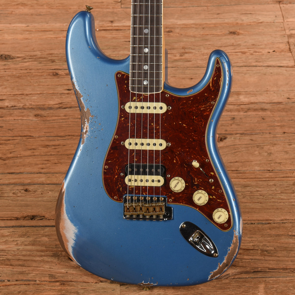 Fender Custom Shop LTD 67 HSS Stratocaster Heavy Relic Lake Placid Blue 2024 Electric Guitars