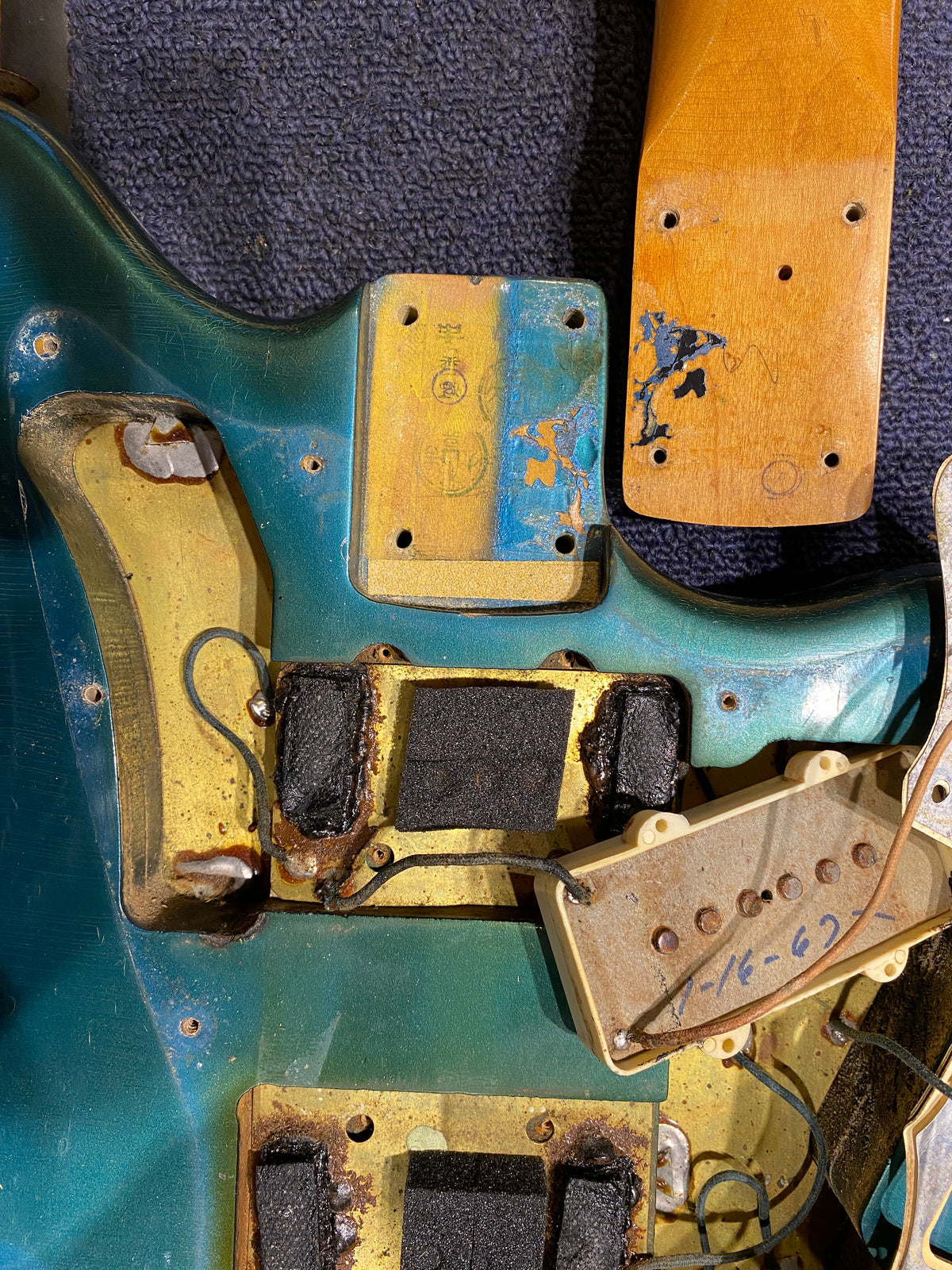 Fender Jazzmaster Lake Placid Blue 1967 Electric Guitars