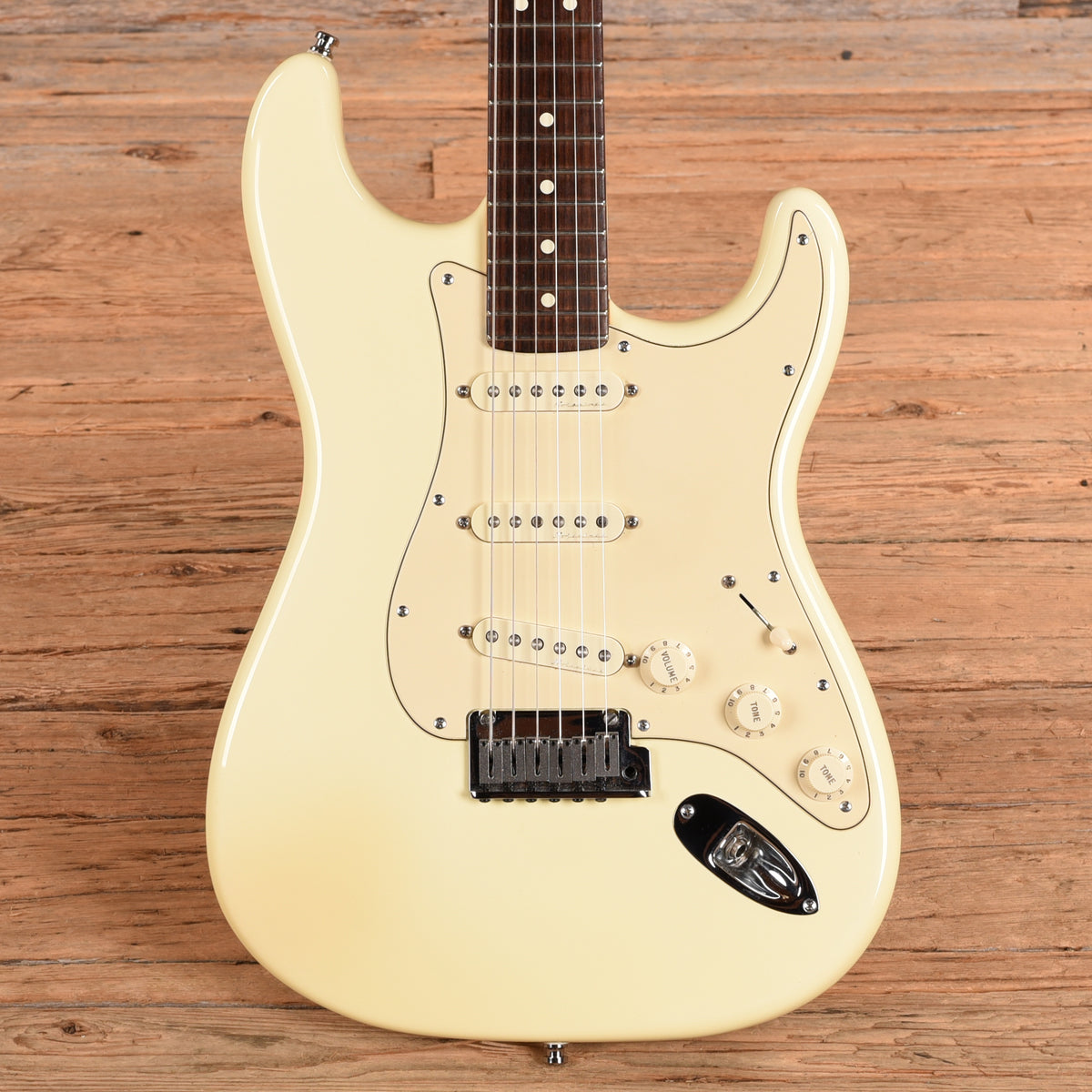 Fender Jeff Beck Stratocaster Olympic White Electric Guitars