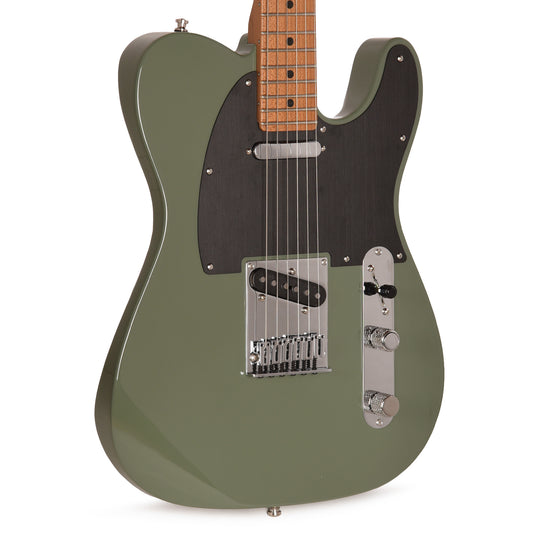 Fender Limited Edition American Ultra II Telecaster Antique Olive w/Custom Shop Texas Special Single-Coil Pickups Electric Guitars