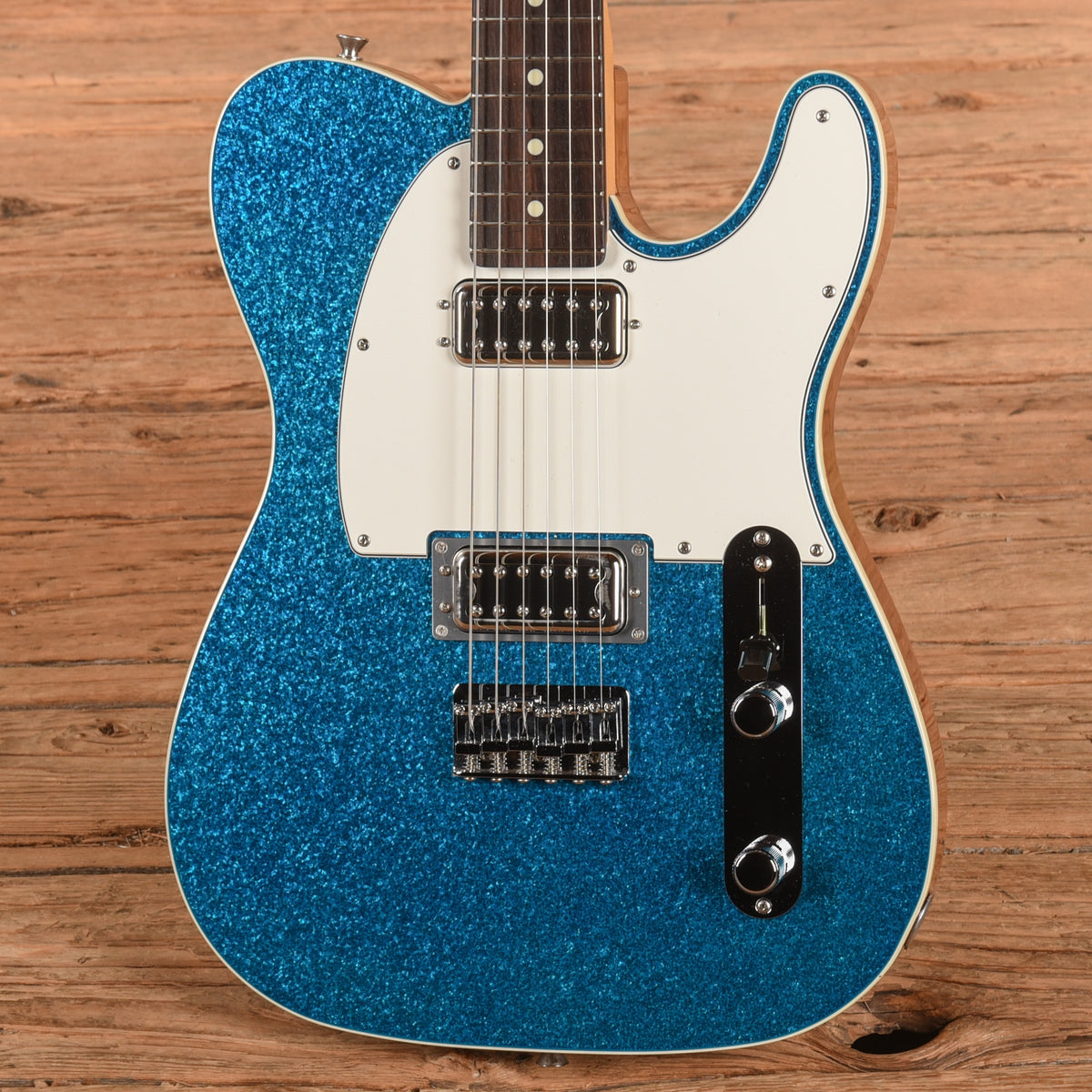 Fender Made in Japan Limited Sparkle Telecaster Blue Sparkle 2023 Electric Guitars