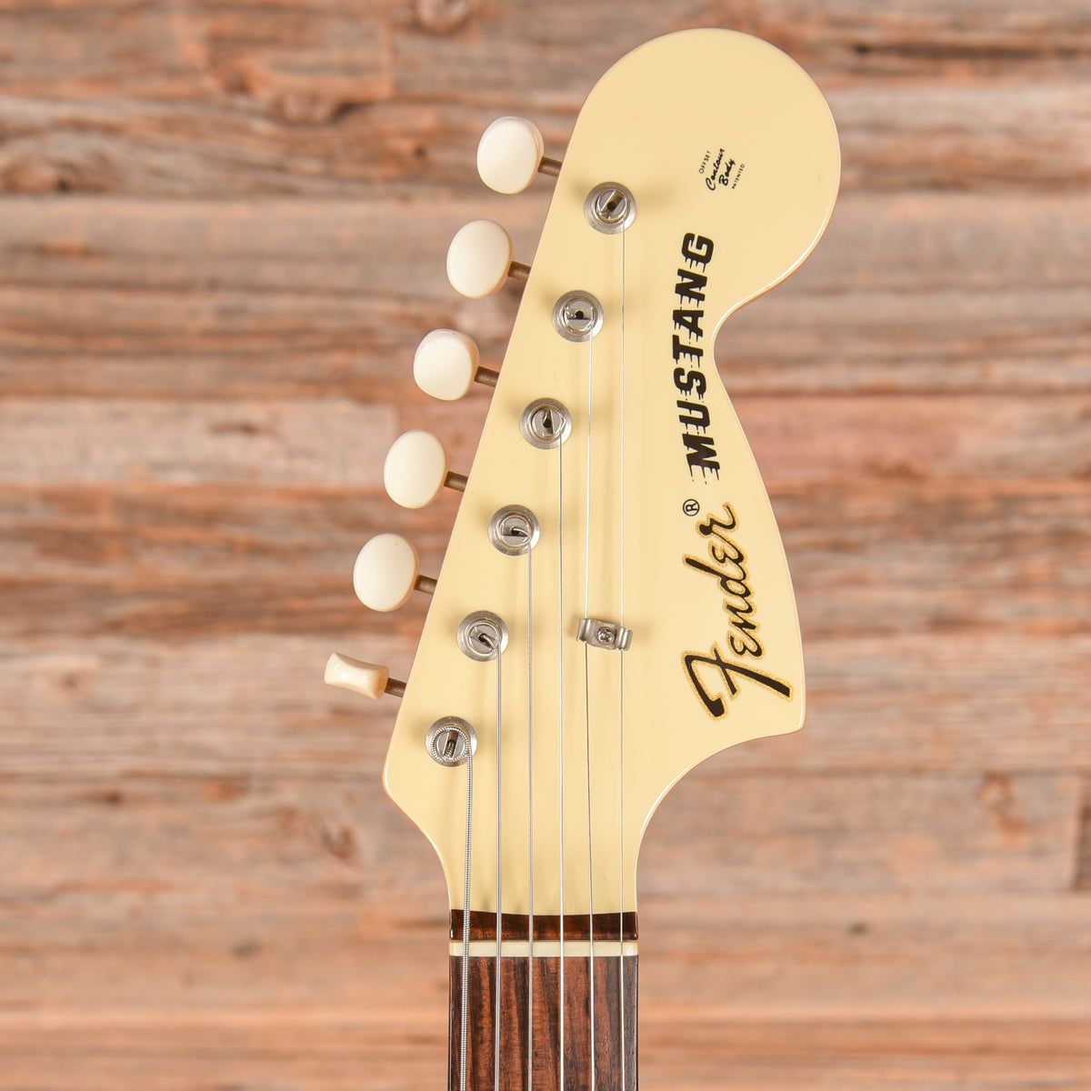 Fender MG-73 Mustang Reissue MIJ Olympic White 2012 Electric Guitars
