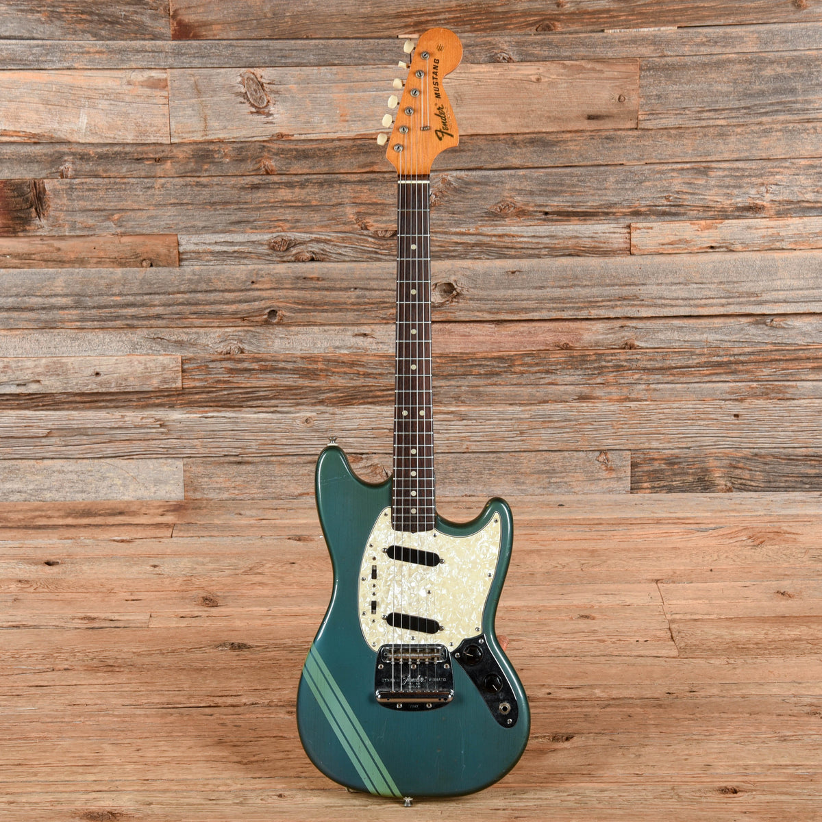 Fender Mustang Competition Burgundy 1973 Electric Guitars