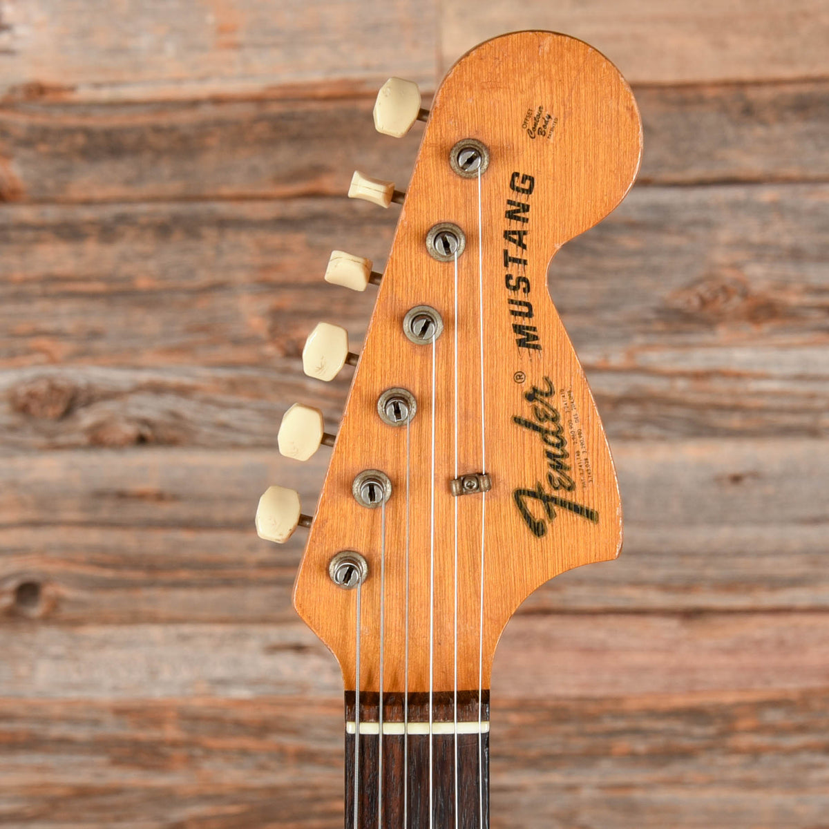 Fender Mustang Competition Burgundy 1973 Electric Guitars