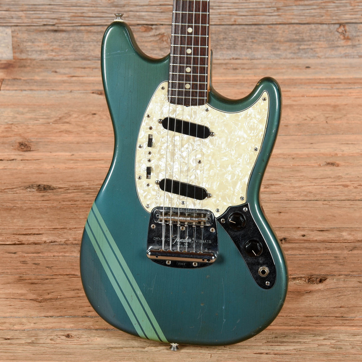 Fender Mustang Competition Burgundy 1973 Electric Guitars